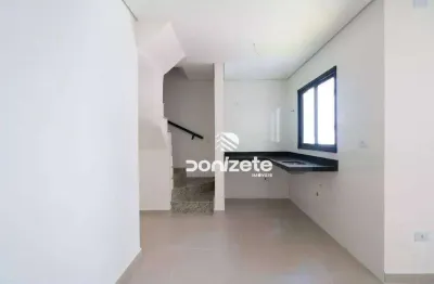 Cobertura com 2 dormitórios à venda, 100 m² por r$ 650.000,00 - santa maria - santo andré/sp
