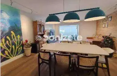 Apartamento 3 suítes mobiliado com varanda gourmet e 3 vagas — Campestre, Santo André