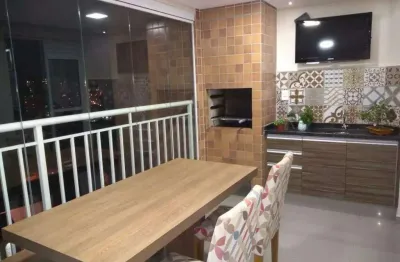 Apartamento 2 Quartos com 1 Suíte e 2 Vagas | Vila Valparaíso, Santo André