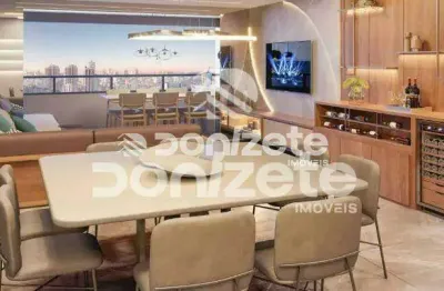 Apartamento residencial de 130,27 m² com 3 suítes/2 vagas | Santa Maria, Santo André – 25º andar