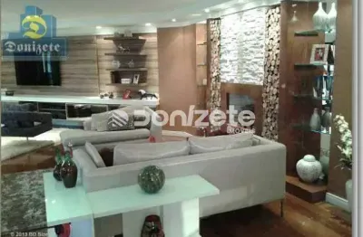 Apartamento com 4 dormitórios à venda, 435 m² por R$ 3.200.000,00 - Jardim - Santo André/SP