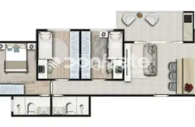 Apartamento com 3 quartos à venda na Rua Manaus, --, Vila Alzira, Santo André