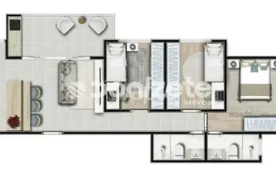Apartamento com 3 dormitórios à venda, 80 m² por R$ 880.000,00 - Vila Alzira - Santo André/SP