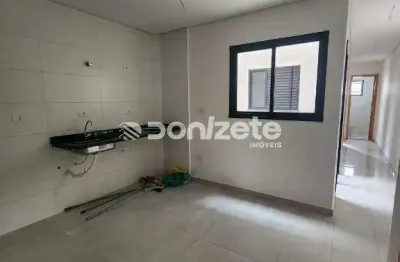Apartamento com 2 dormitórios à venda, 45 m² por R$ 348.000,00 - Vila Scarpelli - Santo André/SP