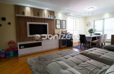 Apartamento Residencial com 3 suítes, Varanda Gourmet e 3 Vagas em Santo André