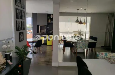 Apartamento 139m² com 4 dormitórios (3 suítes), 4 vagas e varanda gourmet — Jardim, Santo André