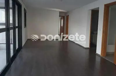 Apartamento Residencial 3 suítes com 139 m², 4 vagas, frente, Jardim Santo André