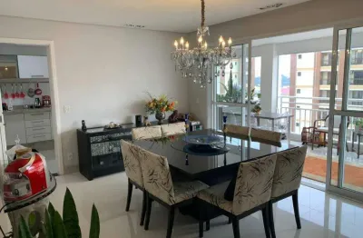 Apartamento residencial de 180 m² em Santo André Centro — 4 quartos, 3 suítes e 3 vagas