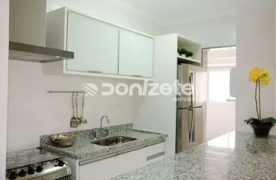 Apartamento 60m² com Varanda Gourmet e 2 Vagas em Campestre, Santo André – Venda