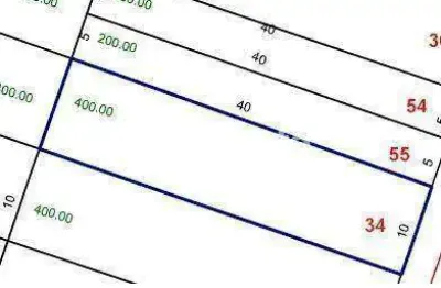 Terreno à venda, 400 m² por R$ 1.798.997,00 - Campestre - Santo André/SP