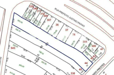 Terreno residencial de 1.090 m² à venda em Santo André Centro — aceita permuta