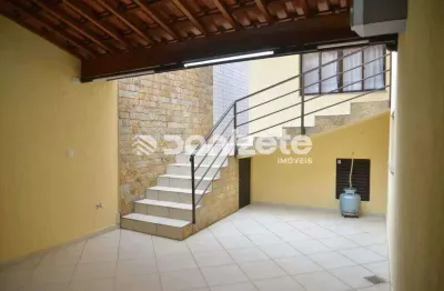 Sobrado com 3 dormitórios, 286 m² - venda por R$ 1.200.000,00 ou aluguel por R$ 6.383,22/mês - Vila Camilópolis - Santo André/SP