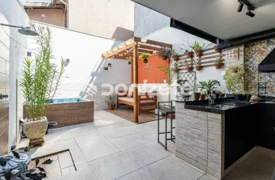 Sobrado com 3 dormitórios à venda, 211 m² por R$ 1.400.000,00 - Vila Assunção - Santo André/SP
