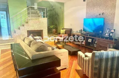 Sobrado 4 suítes à venda | 250 m² de área interna, 200 m² de terreno | Vila Valparaíso, Santo André