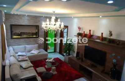 Sobrado com 3 dormitórios à venda, 168 m² por R$ 1.060.000,00 - Vila Lutécia - Santo André/SP