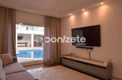 Sobrado com 4 dormitórios à venda, 411 m² por R$ 2.049.999,99 - Vila Scarpelli - Santo André/SP