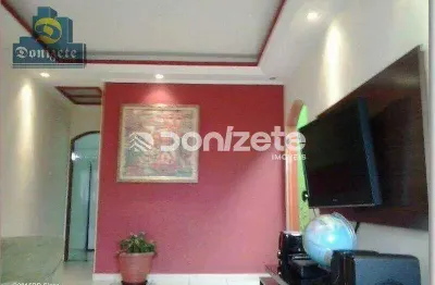 Sobrado com 3 dormitórios à venda, 183 m² por R$ 670.000,00 - Parque Gerassi - Santo André/SP