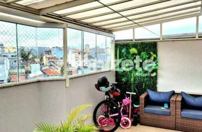 Cobertura residencial à venda em Santo André - Vila Metalúrgica, 3 Dorms, 2 Vagas