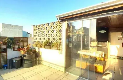 Cobertura com 2 dormitórios à venda, 88 m² por R$ 405.000,00 - Vila Apiaí - Santo André/SP