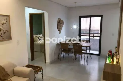 Cobertura Frente em Santo André — 2 Dorms, 1 Suíte, 2 Vagas, Churrasqueira