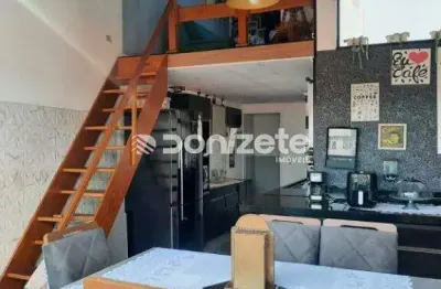 Cobertura com 2 dormitórios à venda, 110 m² por R$ 520.000,00 - Vila Scarpelli - Santo André/SP