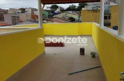 Cobertura com 2 dormitórios à venda, 104 m² por R$ 419.999,99 - Vila Camilópolis - Santo André/SP