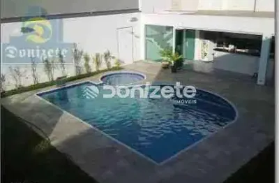 Casa Residencial 3 suítes na Vila Gilda, Santo André – 6 vagas, mobiliada, piscina e churrasqueira