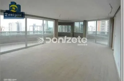 Apartamento 4 suítes com 6 vagas, varanda gourmet e lazer completo em Vila Alpina, Santo André