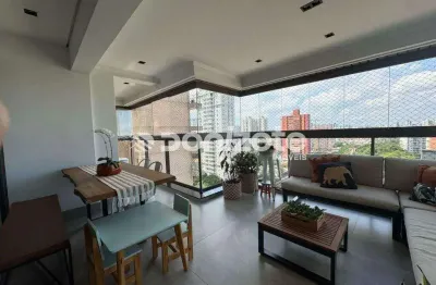 Apartamento 3 suítes com varanda gourmet - 160 m², Jardim Santo André