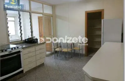 Apartamento amplo de 4 dorms (2 suítes), 207m², 3 vagas em Jardim, Santo André – Aluguel impecável