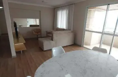 Apartamento 3 suítes mobiliado no Centro de Santo André — 114 m², lazer completo