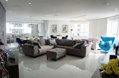 Apartamento de 232 m² com 3 suítes, 4 vagas e varanda gourmet em Vila Assunção, Santo André