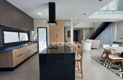 Casa mobiliada á venda  no condomínio mont blanc na cidade de sorocaba/sp.