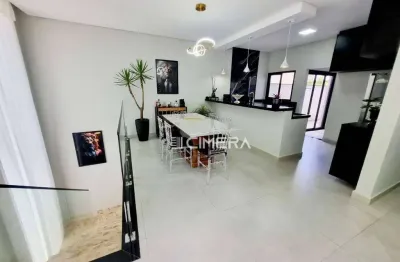 Casa com 3 suítes a venda no condomínio gramados localizado na cidade de sorocaba.