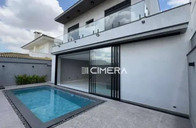 Casa com 4 suítes à venda, no condomínio chácara ondina, localizado na cidade de sorocaba/sp