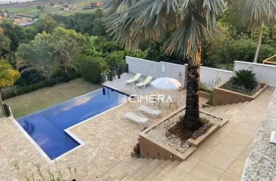 Casa com 8 dormitórios à venda, 830 m² por r$ 5.900.000,00 - condomínio fazenda imperial - sorocaba/sp