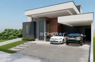 Casa com 3 dormitórios à venda, 188 m²  - condomínio jardim residencial pampulha - sorocaba/sp