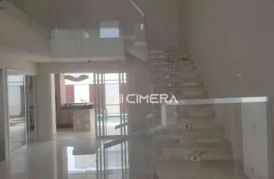 Casa com 3 dormitórios suites para alugar, 267 m² por r$ 11.759/mês - condomínio chácara ondina - sorocaba/sp