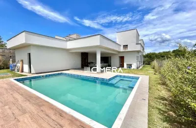 Casa Térrea com 4 suítes à Venda e para alugar  no Condomínio Saint Charbel - Araçoiaba da Serra