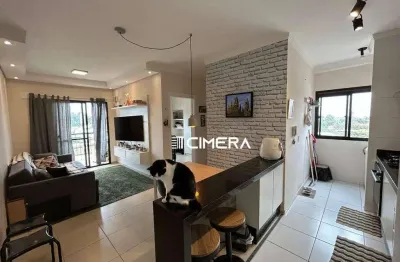 Apartamento com 2 quartos à venda no condomínio torres de málaga, alto da boa vista -sorocaba/sp