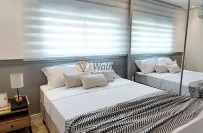 Apartamento à venda no cambuí, campinas-sp: 2 quartos, 1 suíte, 2 salas, 2 banheiros, 2 vagas de garagem - 47,52 m².