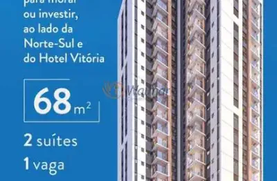 Imperdível: apartamento à venda no cambuí, campinas-sp, 2 quartos, 2 suítes, 3 salas, 3 banheiros, 1 vaga, 68m².