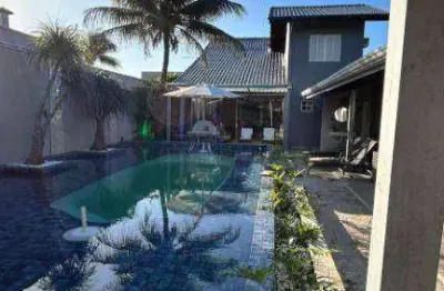 Casa com 6 dormitórios à venda, 276 m² por r$ 2.500.000,00 - morada da praia - bertioga/sp
