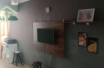 Apartamento com 2 dormitórios à venda, 57 m² por r$ 210.000,00 - mirim - praia grande/sp