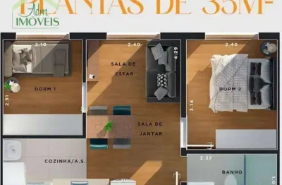 Apartamento com 2 dormitórios à venda, 34 m² por r$ 326.000,00 - vila mazzei - são paulo/sp