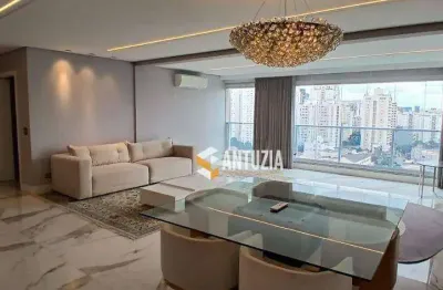 Apartamento com 3 dormitórios à venda, 221 m² por r$ 5.500.000,00 - vila romana - são paulo/sp