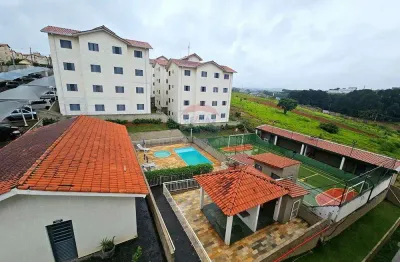Apartamento 2 dormitórios em condomínio com piscina - bragança paulista
