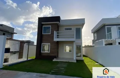 Casa em condomínio fechado com 3 quartos à venda na Rodovia Ba-099, s/n, Arembepe (Abrantes), Camaçari