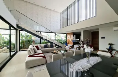 Casa em condomínio fechado com 3 quartos à venda no alphaville dom pedro 2, campinas , 370 m2 por r$ 4.500.000