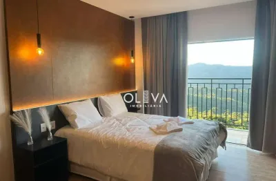 Apartamento à venda, 44 m² por r$ 80.000,00 - morro da pedra do fogo - campos do jordão/sp